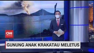 Gunung Anak Krakatau Meletus