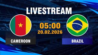 Download Lagu 🔴 Cameroon vs Brazil | Brazil presses, Cameroon strikes back MP3