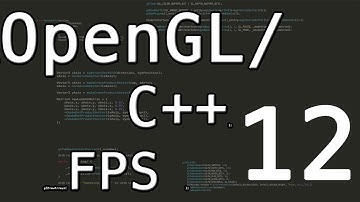 OpenGL/ C++ FPS Tutorial part 12: Simple Light Shader
