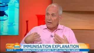 Prof Peter McIntyre refutes Dr Tenpenny anti-vaccination beliefs