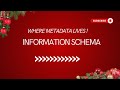 SQL Tricks | Find table names, schemas, and structure info | Information Schema | Metadata