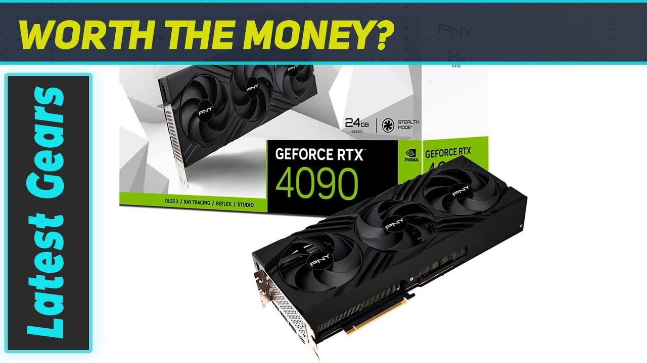 PNY GeForce RTX 4090 24GB Verto Triple Fan Graphics Card: Unleashing Next-Gen Gaming Power!