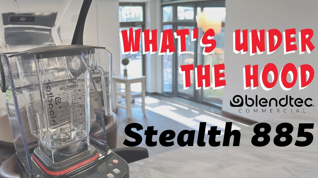 What's under the hood of the Blendtec Stealth 885 - YouTube