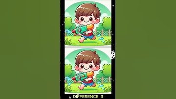 FIND THE 3 DIFFERENCE I Quick-witted gameshow I Brain Exercise 🧠💯💯💯 #223