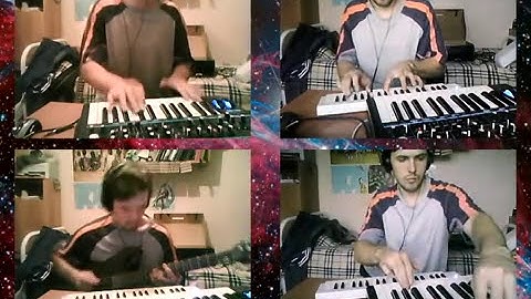 Conversation with space (Novation bass station, korg monotron delay)