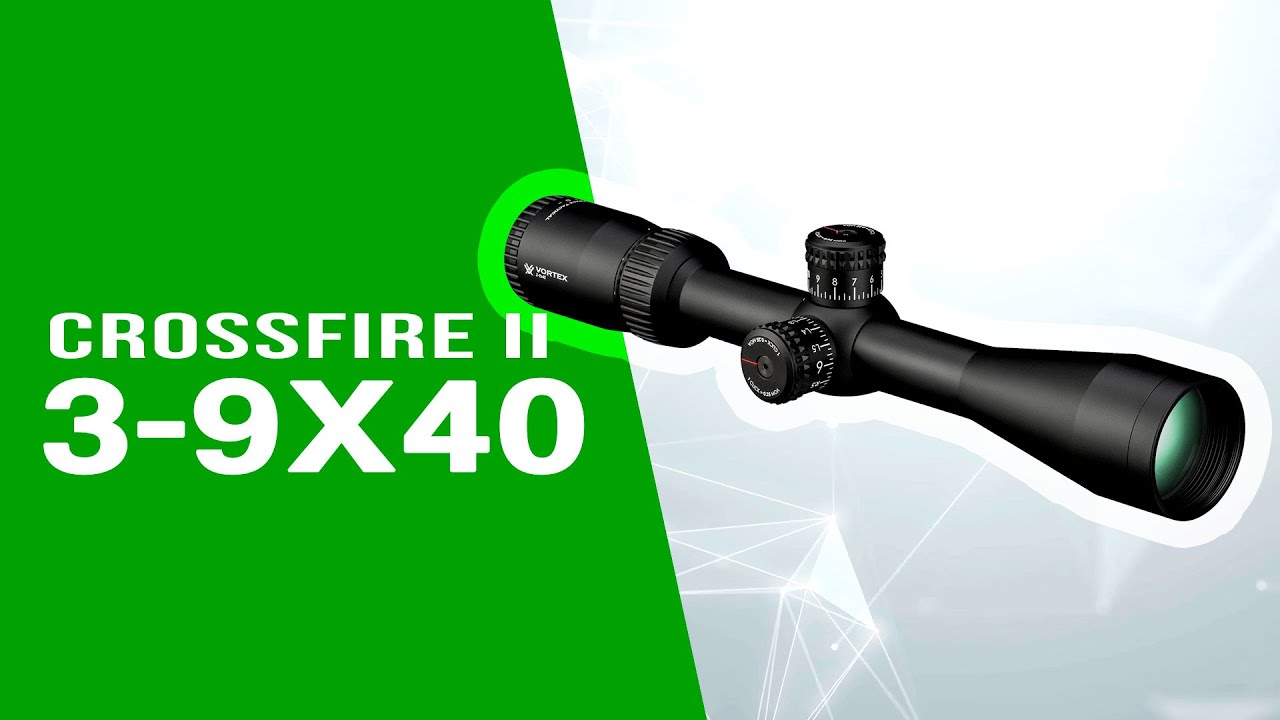 Vortex Optics - Crossfire II 3-9x40 - YouTube