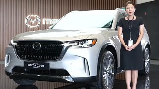 All New 2025 - First-ever Mazda CX-90 - Review Walkaround Interior & Exterior