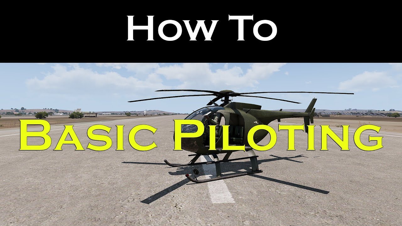 Arma 3 HOW TO FLY A HELICOPTER YouTube