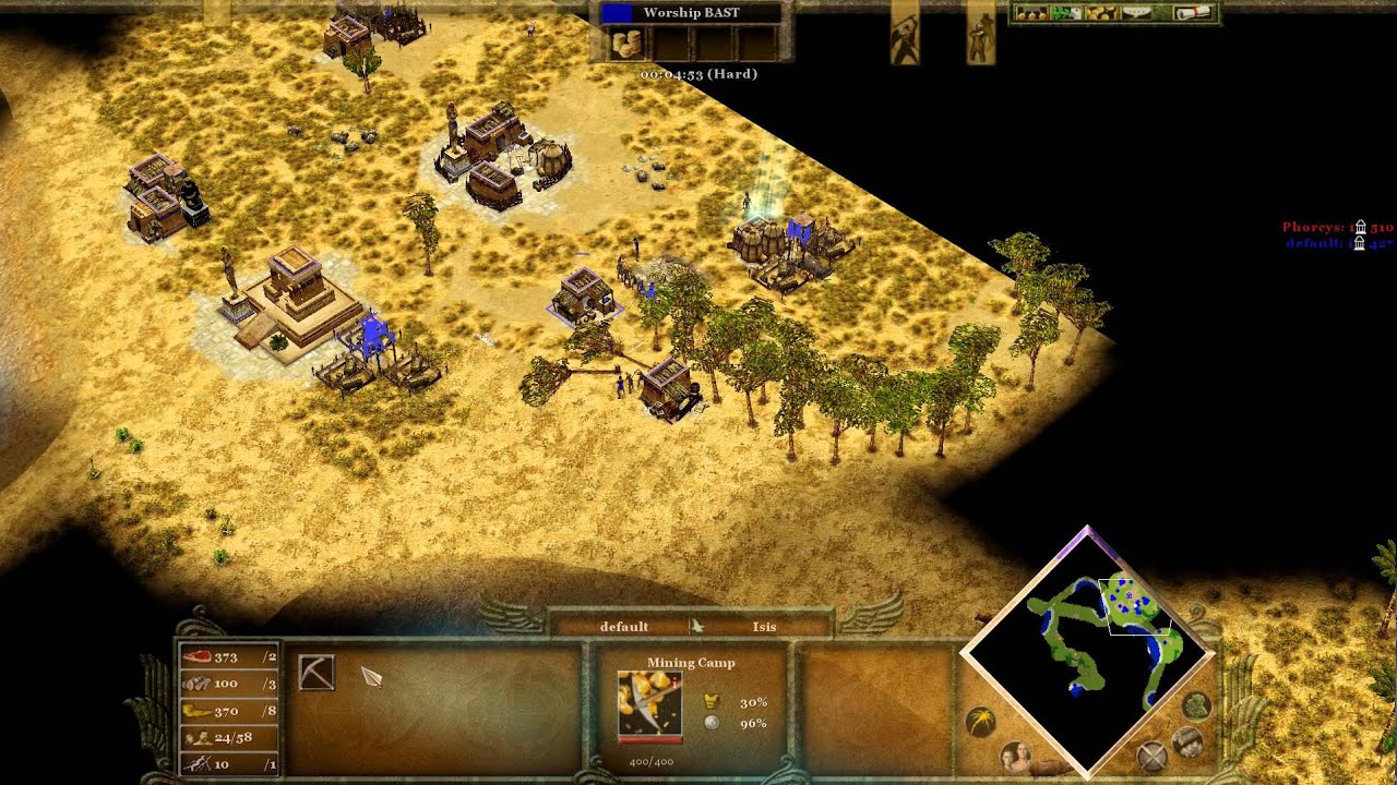 Fast Heroic Strategy with Isis in AGE OF MYTHOLOGY