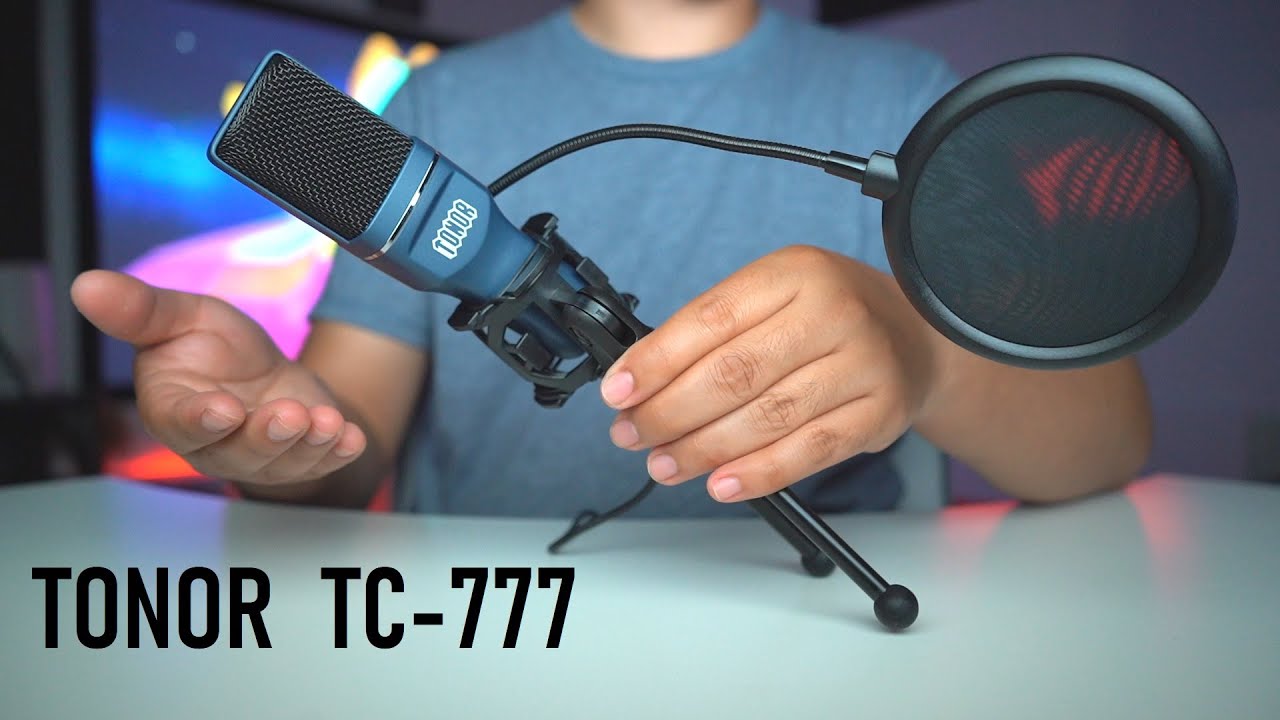 TONOR TC-777 - a Quick Plug and Play USB Microphone 
