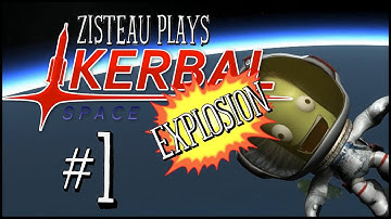 Kerbal Space Program Ep. 1 - "Flying By The Seat of My Pants"