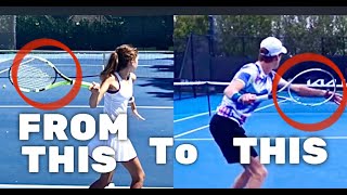 Famous Fix your Forehand Backswing ... DO THIS INSTEAD! Wealth