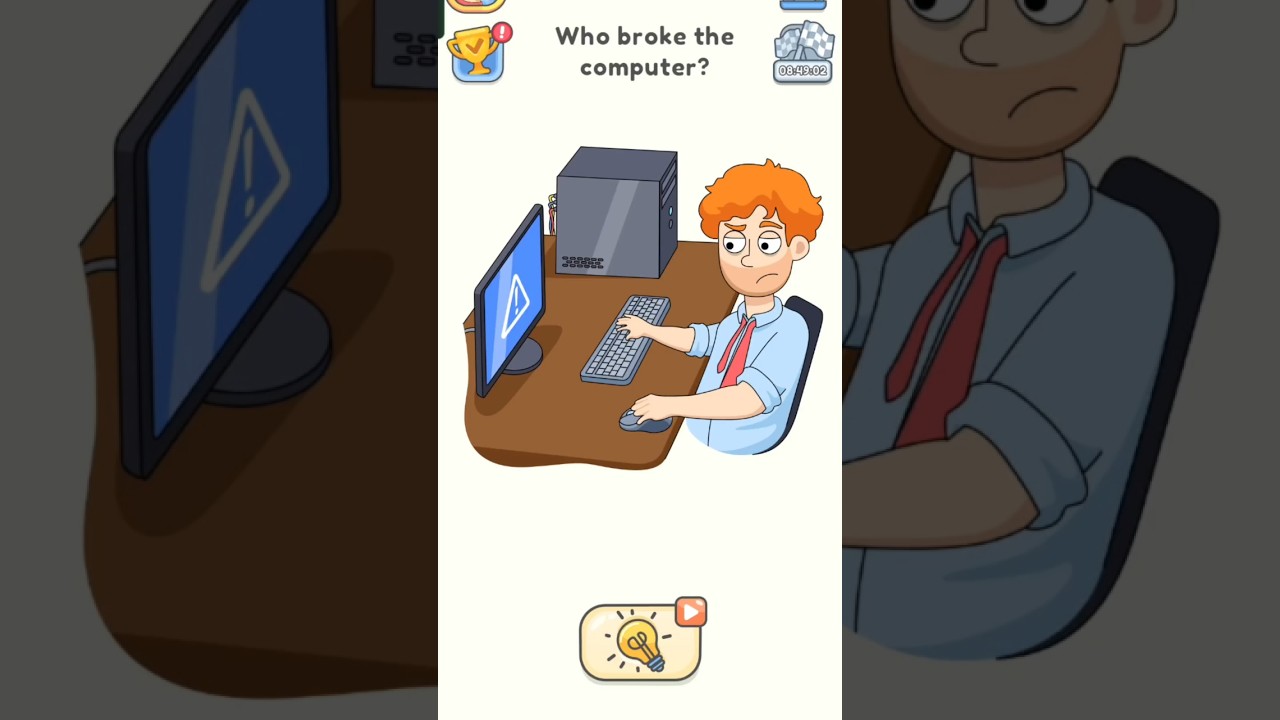 who broke the computer dop5(delete one part) 