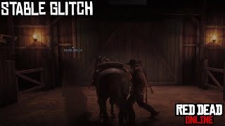 Red Dead Online - Stable Glitch