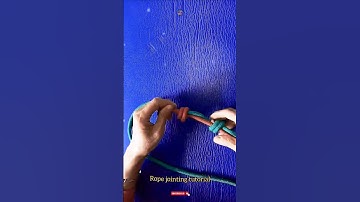 Rope jointing tutorial #shorts #diy #gtknot #knot #git @DoiT_03