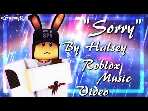 Halsey Sorry Roblox Music Video Youtube - without you halsey roblox id