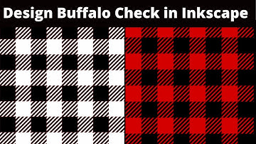 Use Inkscape to Design a Buffalo Check Pattern