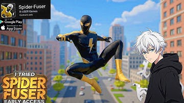 Playing spider fuser for first time💥High graphic gameplay