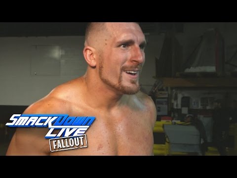 Mojo Rawley celebrates his victory with a chop-fest: SmackDown LIVE Fallout, April 11, 2017