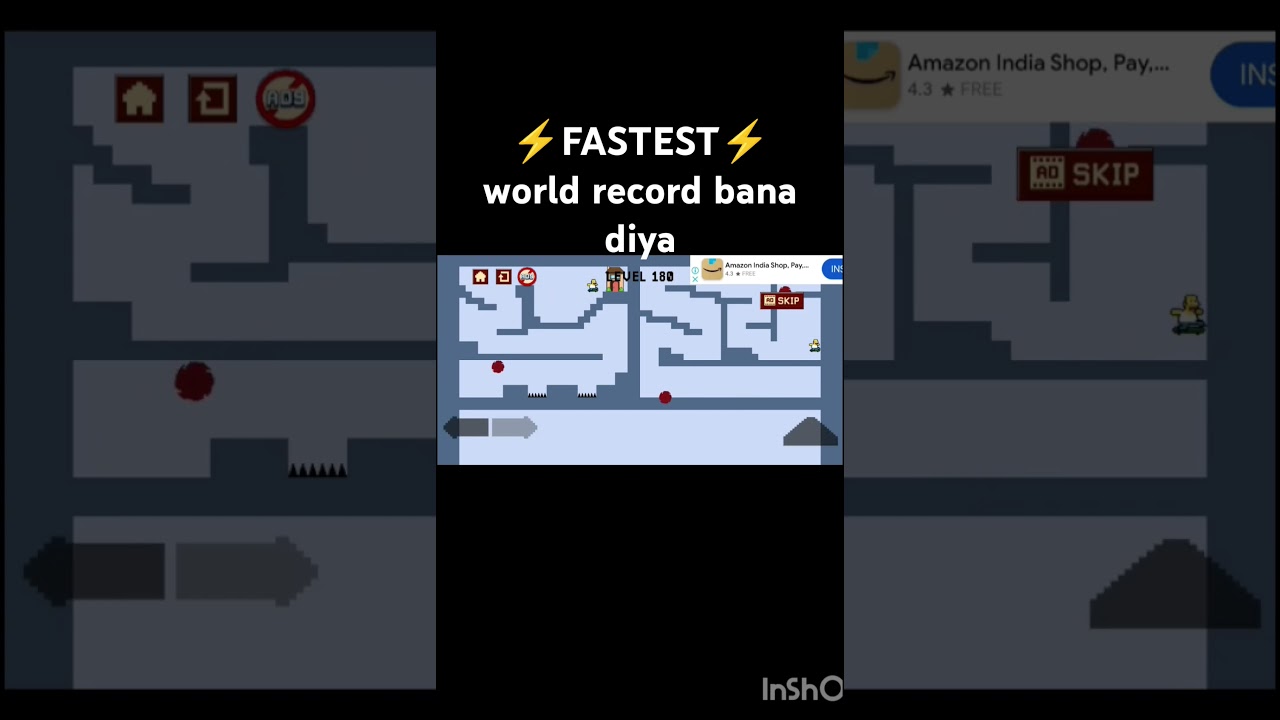 die again level 180 . bhai world record bana diya