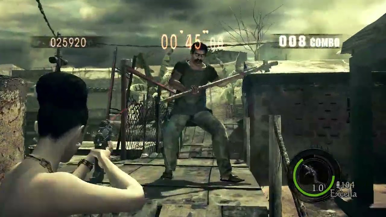 RESIDENT EVIL 5 Excella Public Assembly S Rank Mercenaries