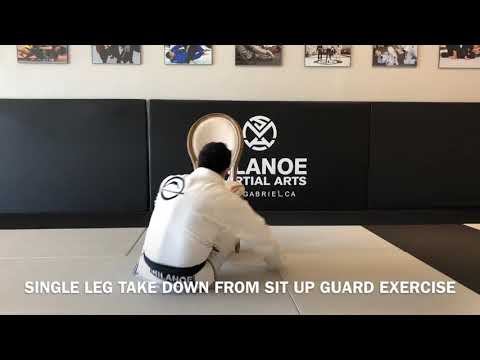 Single take down for Sit Up Guard exercise