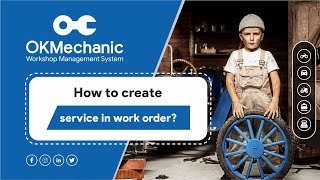 How to manage service in work order?