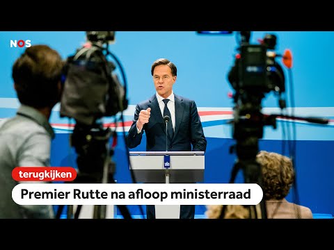 TERUGKIJKEN: premier Rutte roept jongeren op om met corona-oplossingen te komen