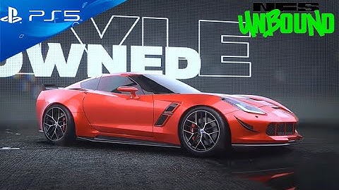 Chevrolet C7 Corvette Grand Sport | Need for Speed Unbound (PS5) Car Customization Gameplay