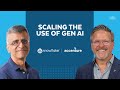 How accenture and snowflake are improving the scalability of gen ai