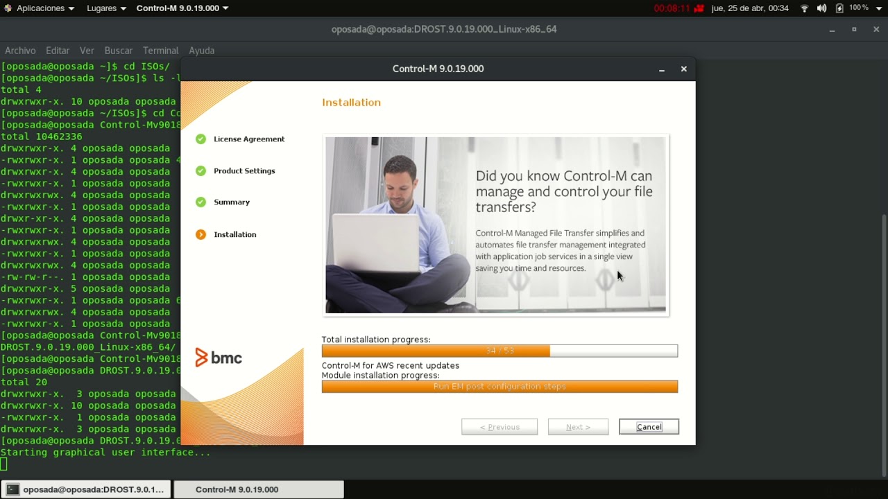Instalando BMC Control-M v9.0.19 Linux (Laboratorio) - YouTube