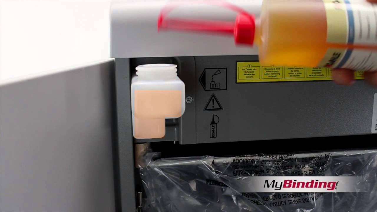 How To Change the Oil In Your Dahle CleanTEC Paper Shredder YouTube