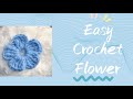 How to crochet flower\easy crochet for begginner