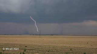 Landspout Tornadoes near Woodrow & Akron, CO 5-10-2023