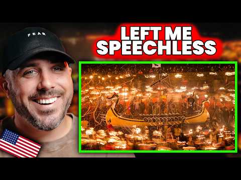 American Reacts: Up Helly Aa Fire Festival Blew Me Away