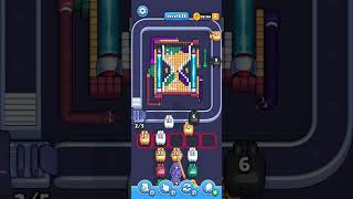 Hourglass puzzle ⏳✨ #pixelflow #level628 #puzzle #gaming Subscribe for more levels!