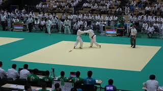 2018IH  男子柔道個人73kg級 1回戦 古田 中京院大中京（岐阜県） 対 鈴村 岩倉（東京都）