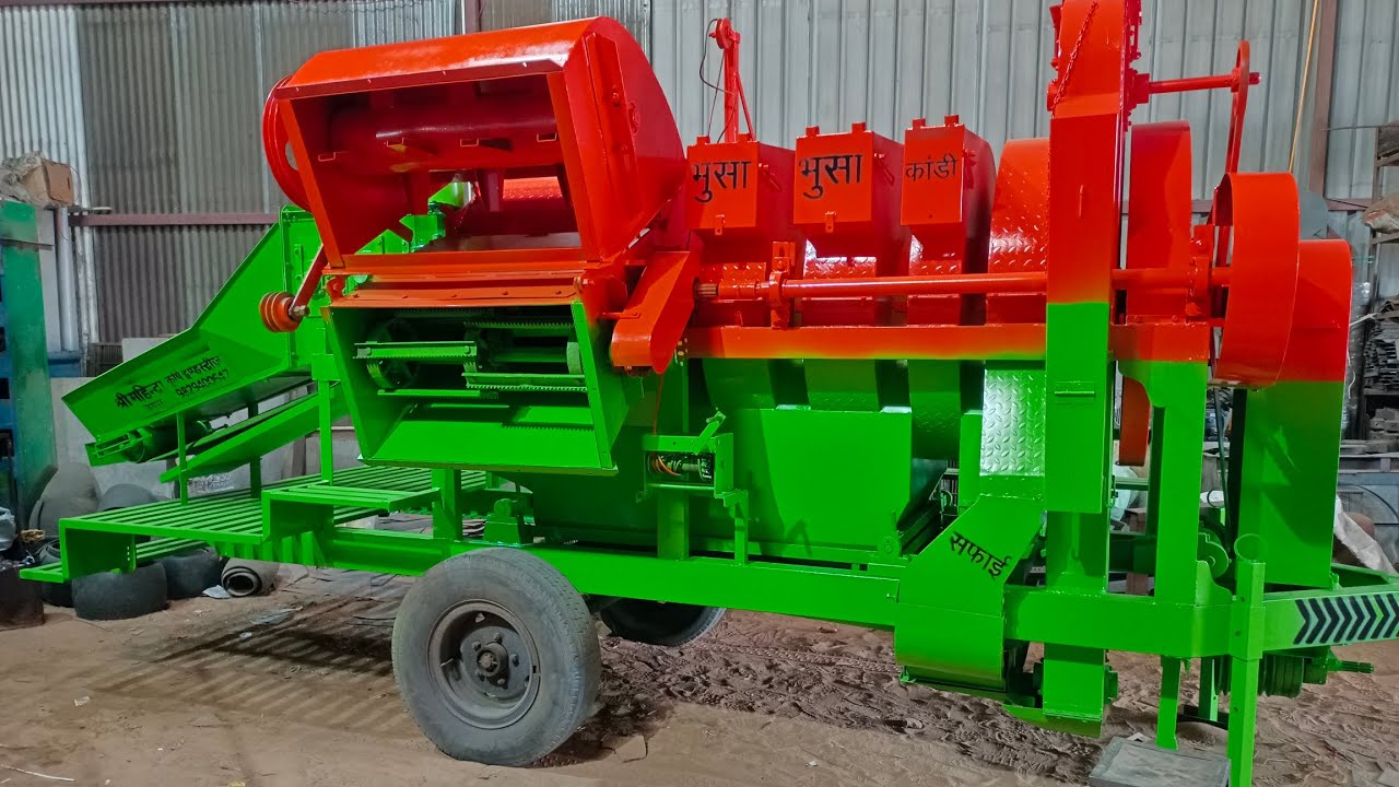 four fan side tokari multi crops cutter threshar machine 9829400647,9461216647