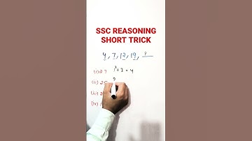 MISSING NUMBERS REASONING SERIES SHORT TRICK SSC CGL #shorts