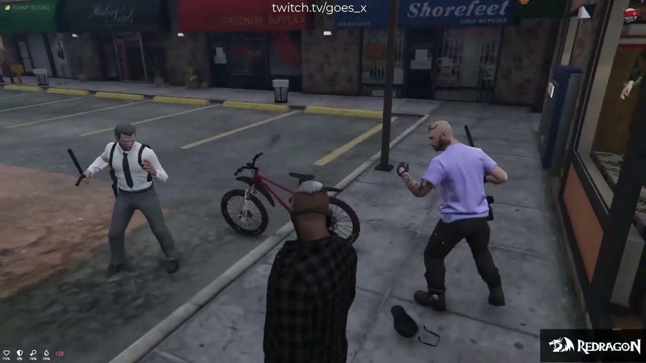 GUSTABO (TONI) y CONWAY pelean en pleno atraco sobre AVISPA CVLONA 🐝