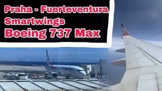 Praha-Fuerteventura Smartwings Boeing 737 Max 8