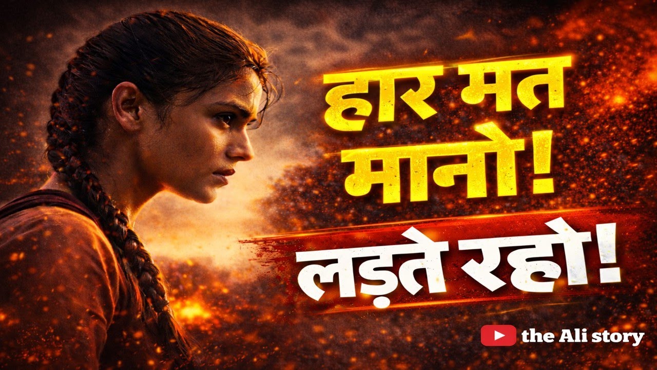 हार मत मानो! लड़ते रहो 😱 || Motivational story in hindi indi || #inspirationalstory 