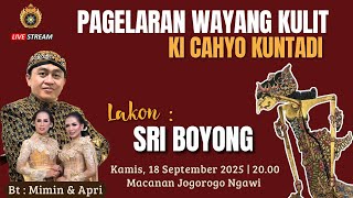WAYANG KULIT KI CAHYO KUNTADI || LAKON
