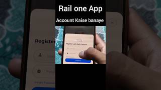 How to signup and register in RailOne app #irctc #railone #indianrailways