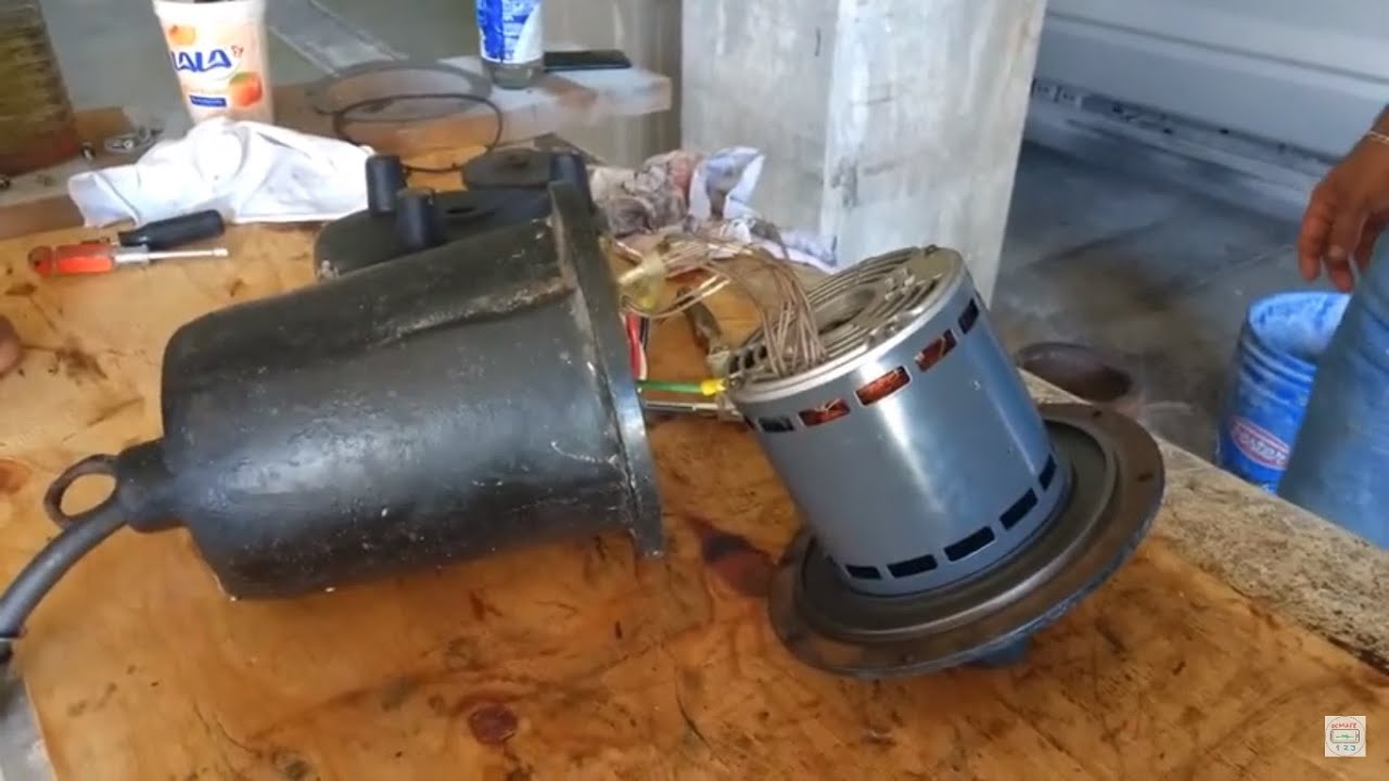 Bomba sumergible de aguas negras (vídeo 2 de 2).