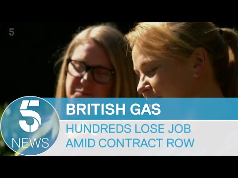 Hundreds of British Gas employees lose jobs amid contract row | 5 News