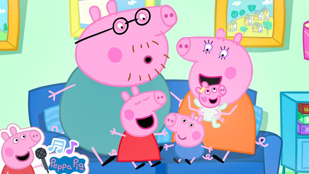 My New Sibling Evie Pig! 🐷💗 Peppa Pig Official Music Video