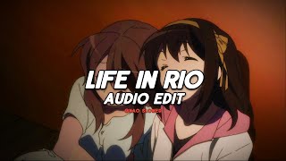 Life in Rio (audio edit & slowed) / TikTok Version Resimi