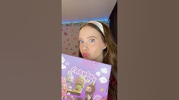 UNBOXING LABUBU BLIND BOXES✨💜 #cute #unboxing #toyunboxing #blindbox #toys #labubu #sanrio #fyp