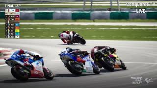 ❗ Somkiat Chantra Vs Sergio Garcia❗Moto2 Sepang #MalaysianGP 2024